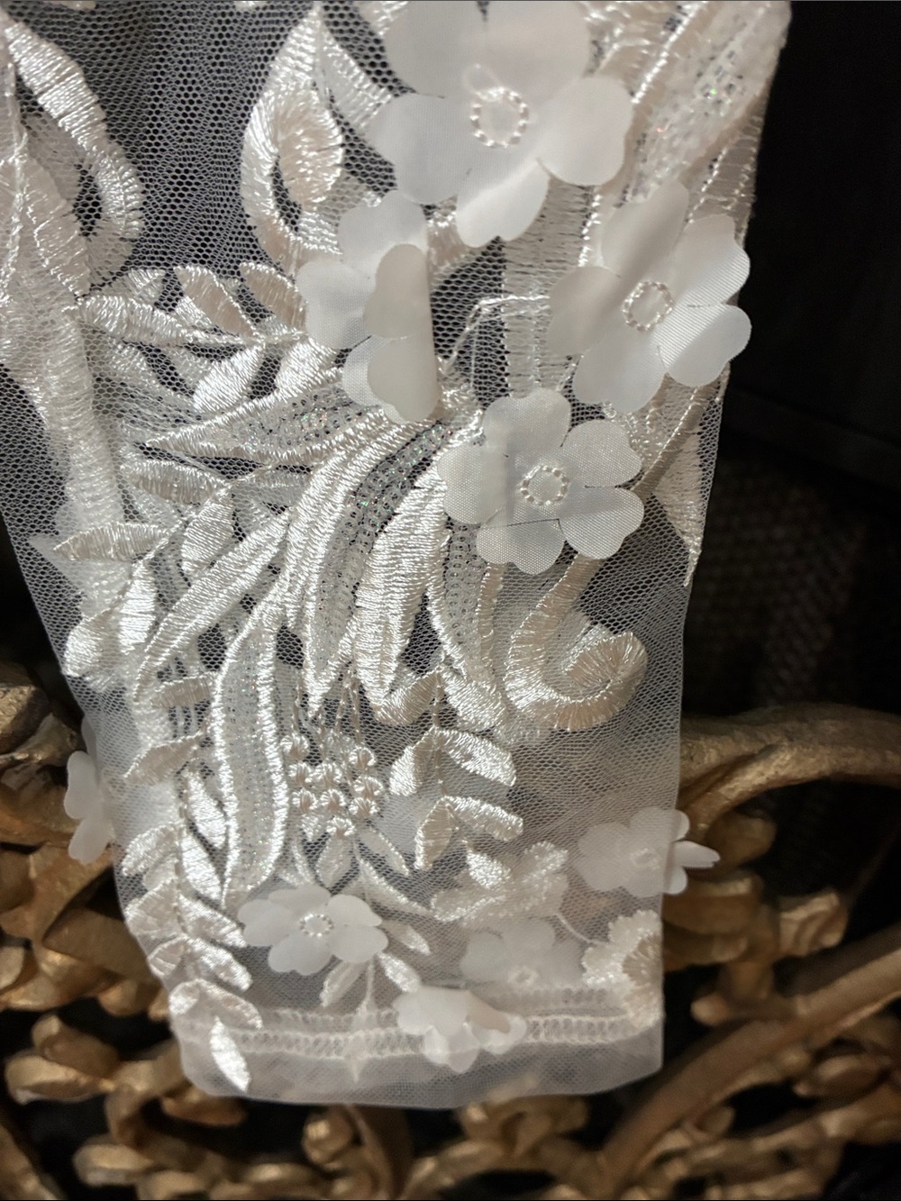 Fashion Nova White Embroidered Lace Jumpsuit Romper - Picture 11 of 16